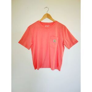 Salmon Pink Carhartt Loose Fit Pocket Tee Classic Heritage Gorpcore Normcore